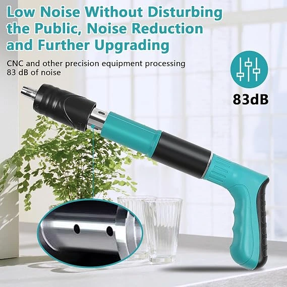 مسدس تثبيت المسامير اليدوي الاحترافي – تثبيت سريع ودقيق بدون كهرباء ( 100 مسمار هدية )