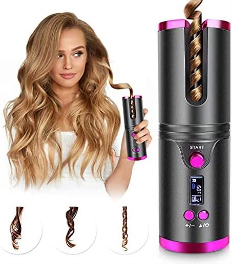 أداة تمويج الشعر الأوتوماتيكية القابلة لإعادة الشحن من سوكاني