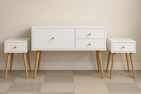 coiffeuse scandinave