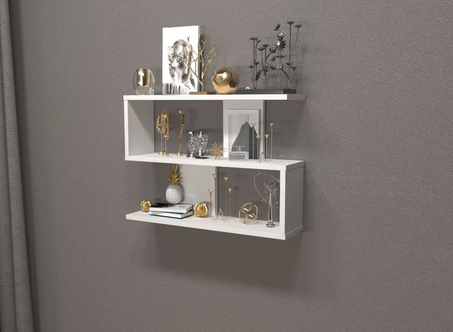 رف الديكور العصري