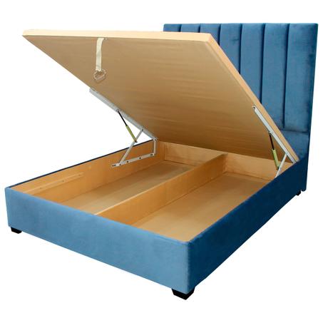 Pack Lame tête de lit et sommier avec Rangement