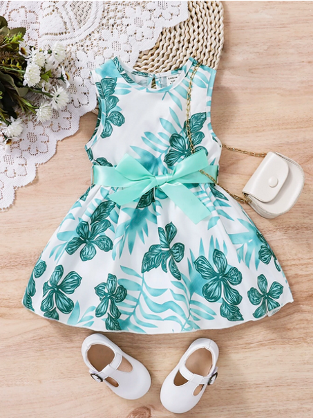 Robe Bébé Blue Ciel