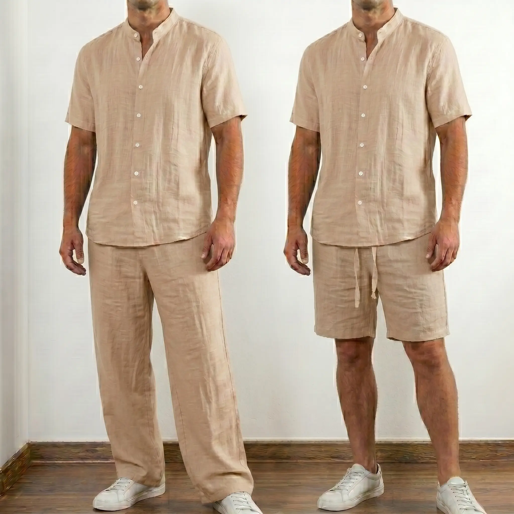 باك 3 قطع: قميص+سروال+شورط