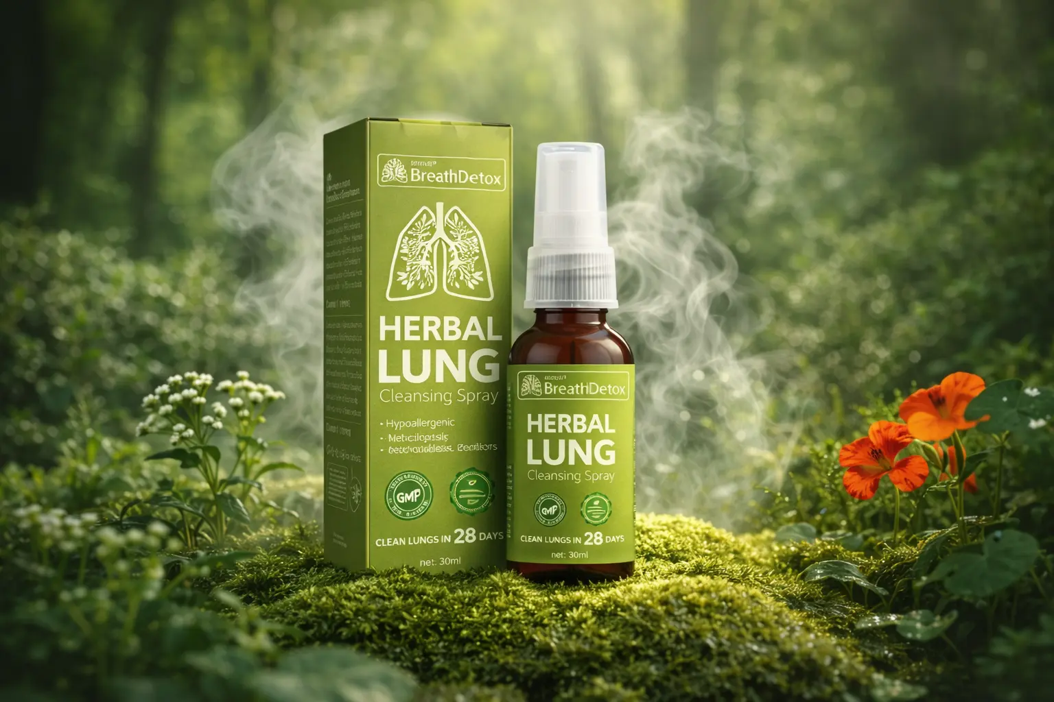 بخاخ تنقية الرئتين