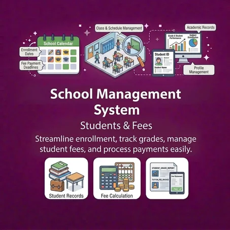 School Management System Website