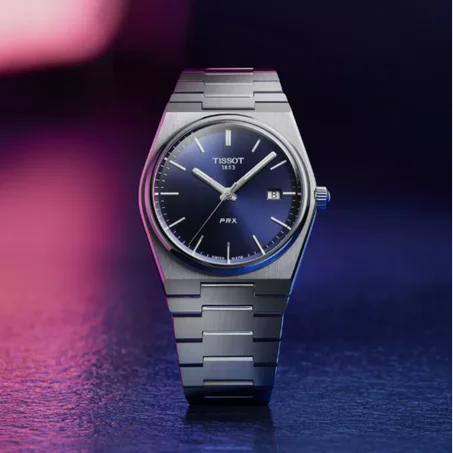ساعة TISSOT زرقاء
