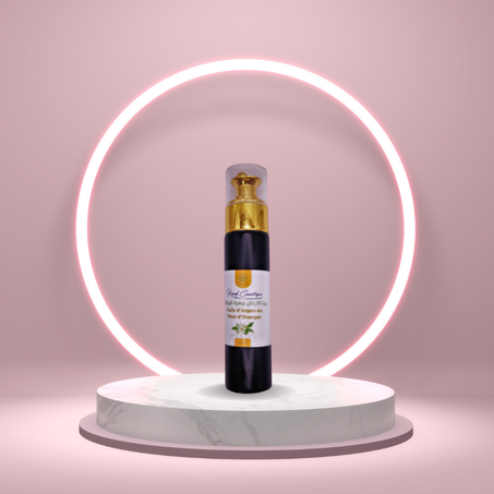 زيت الاركان بزهرة البرتقال