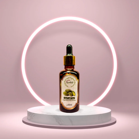 زيت اللوز الحار