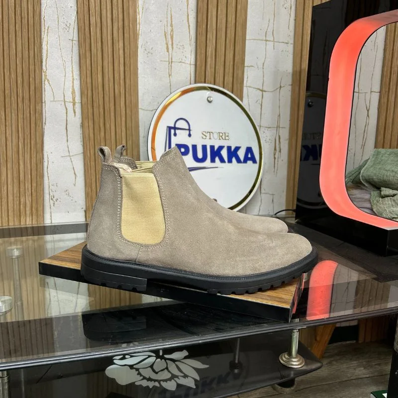 BOTTINE 099 DAIM BEIGE