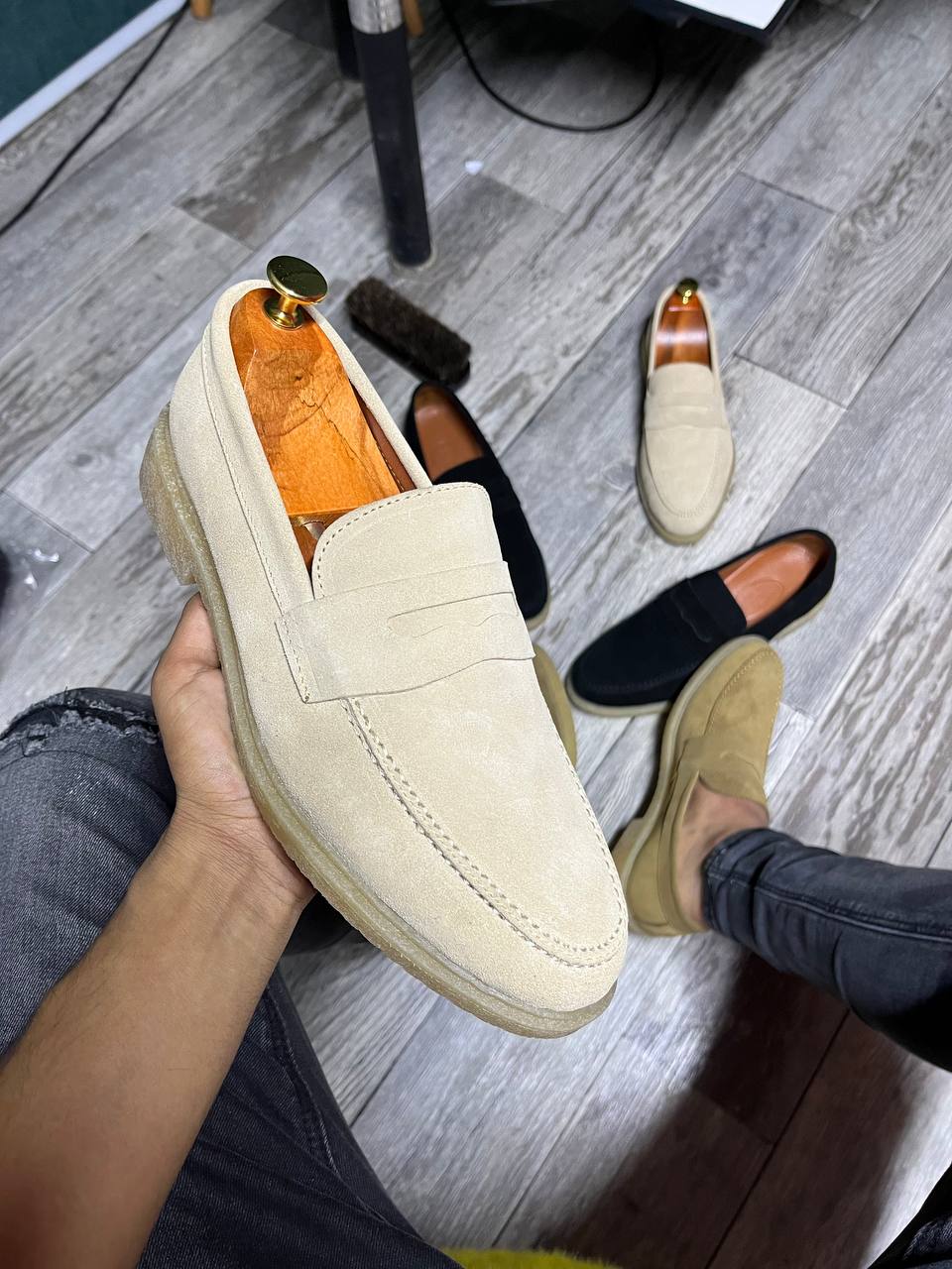 Moccassan 222 daim