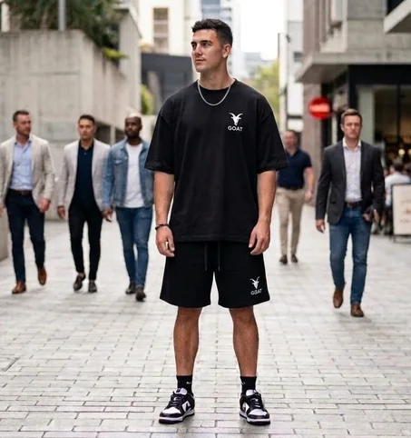 ✨ طقم GOAT – ستايل عصري وجودة عالية ✨