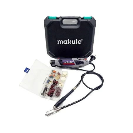 Makute Mini perceuse + 52 accessoires en coffret 500W