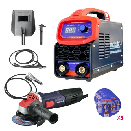 Pack : Poste à souder 250amp + Meuleuse 115mm