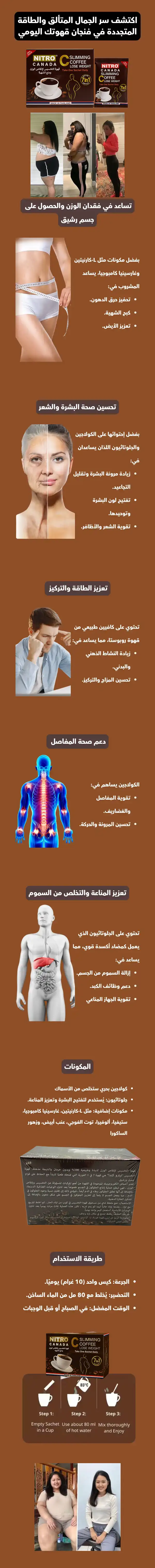 القهوة التايلندية اللي تخليك أحلى، أضعف، ومليان طاقة تخلي بشرتك شباب، وتساعد على الرشاقة للنساء والرجال - novoloo