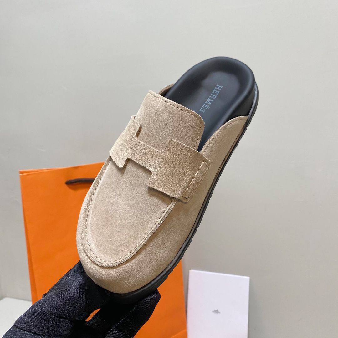 Hermès Go Mule (Beige Nude) (promo 190DH)