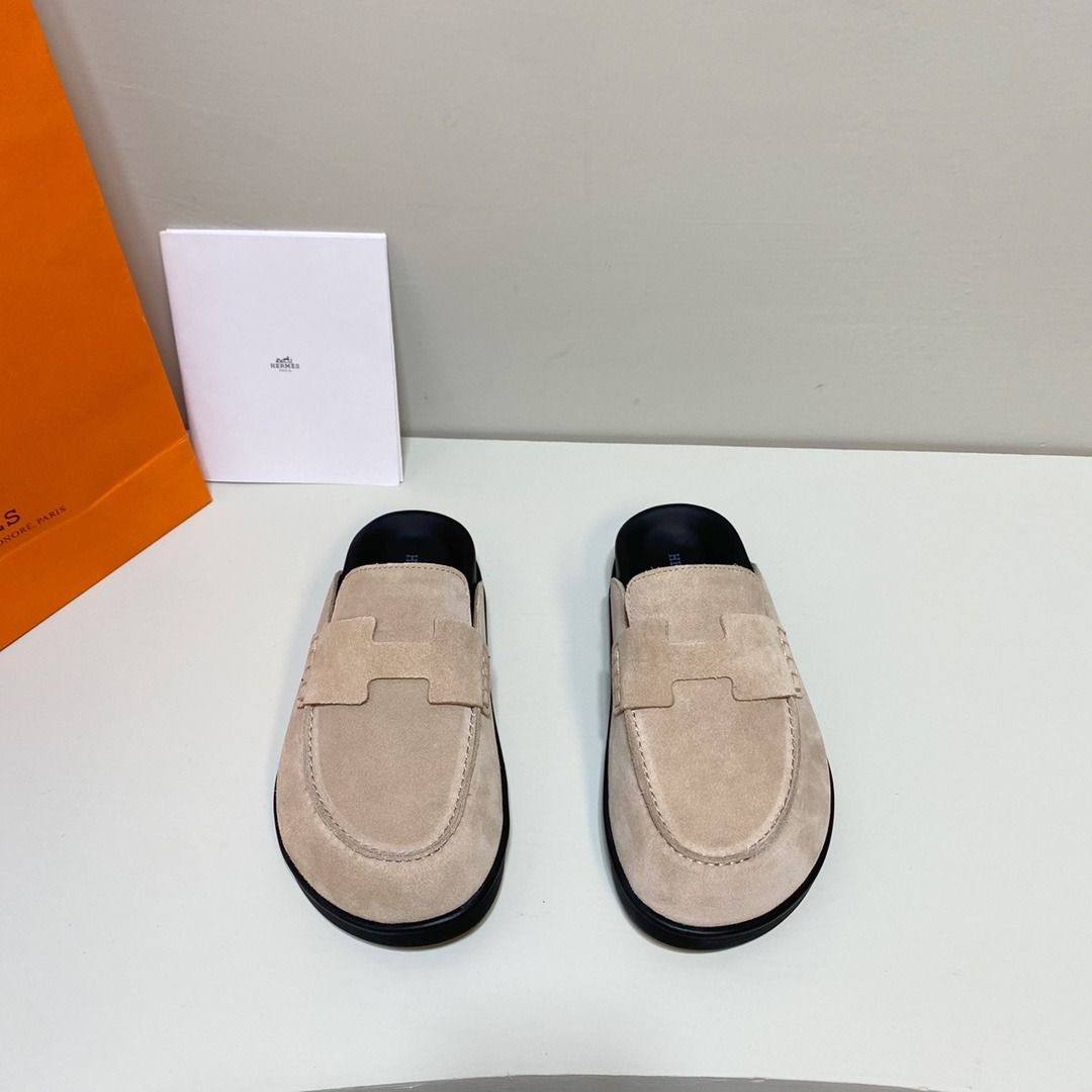 Hermès Go Mule (Beige Nude) (promo 190DH)