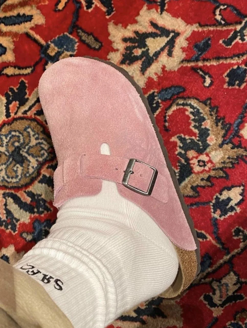 sabot birkenstock boston rose bb