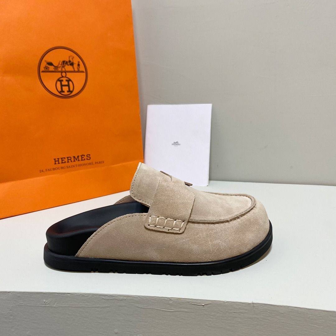 Hermès Go Mule (Beige Nude) (promo 190DH)
