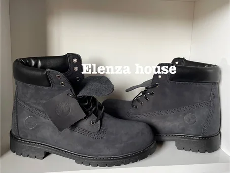 Timberland 6-Inch Premium – Noir Élégant