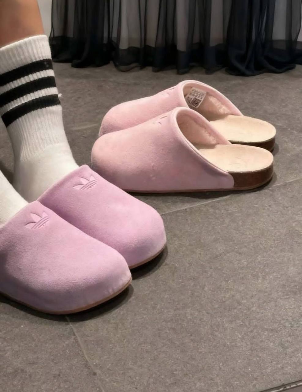 Pack Prestige — Clogs Adidas x Cachemire Burberry/Hermès