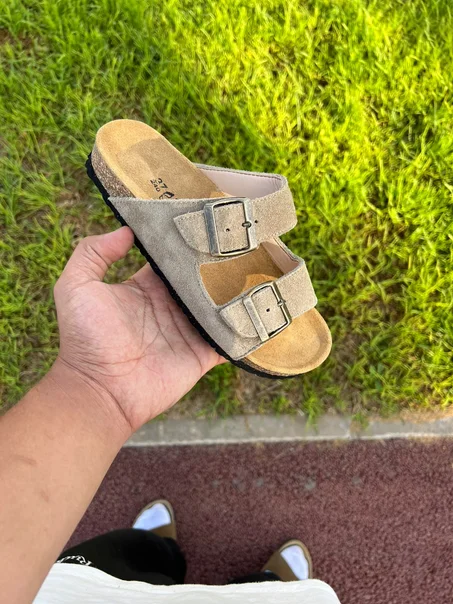 promo sandal birkenstock beige: