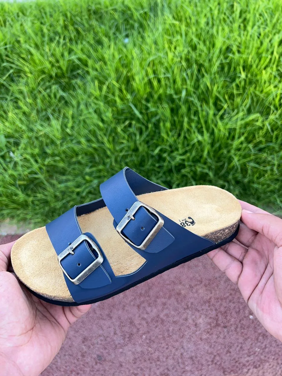 promo sandal birkenstock bleu marine:
