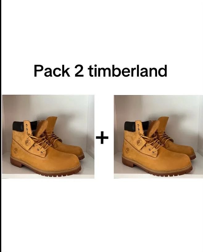 pack 2 timberland orange