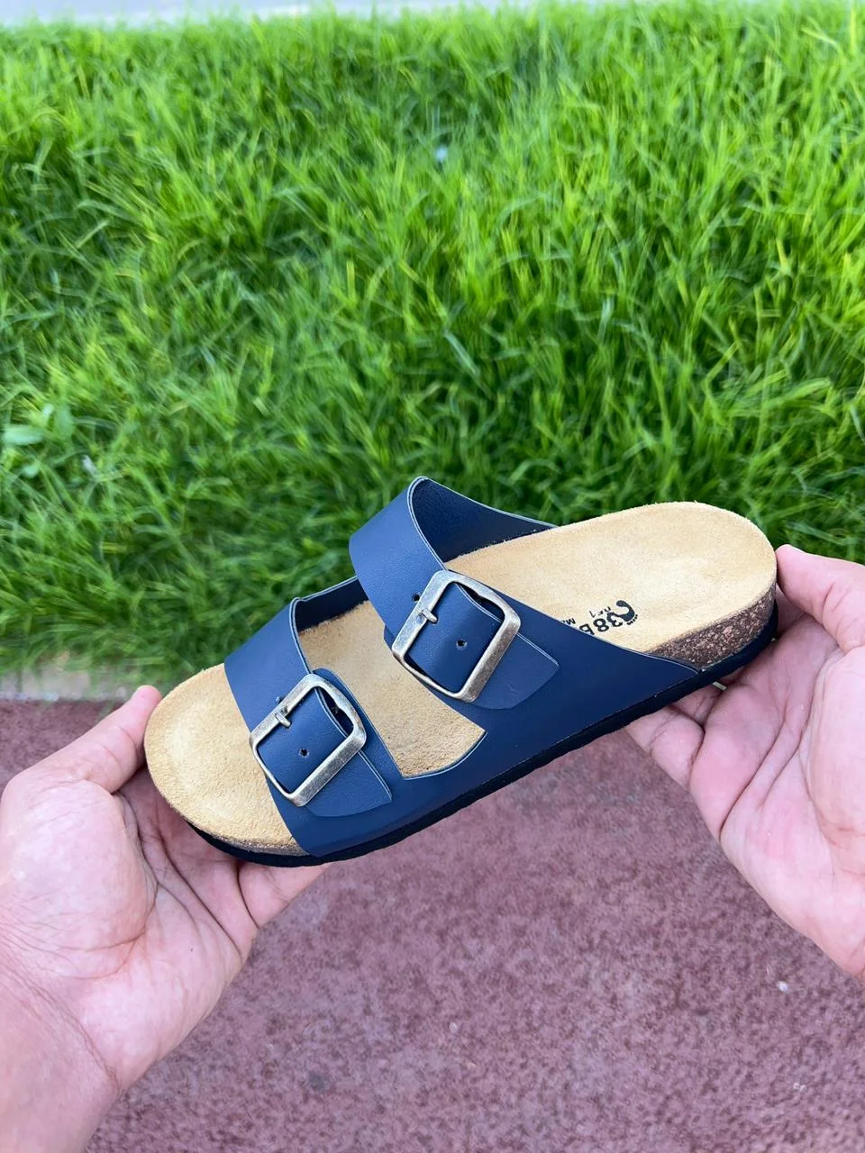 promo sandal birkenstock bleu marine:
