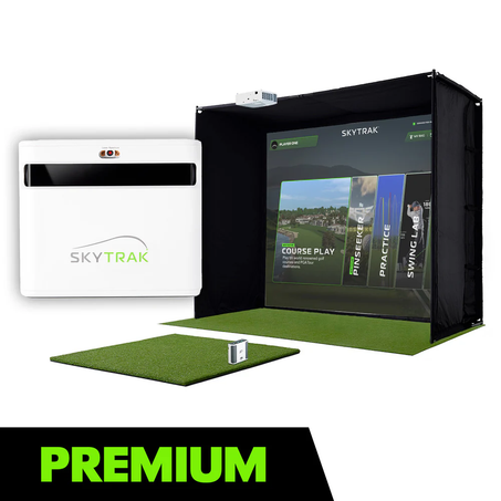 SKYTRAK ST+ Golf Simulator | Premium Studio Package