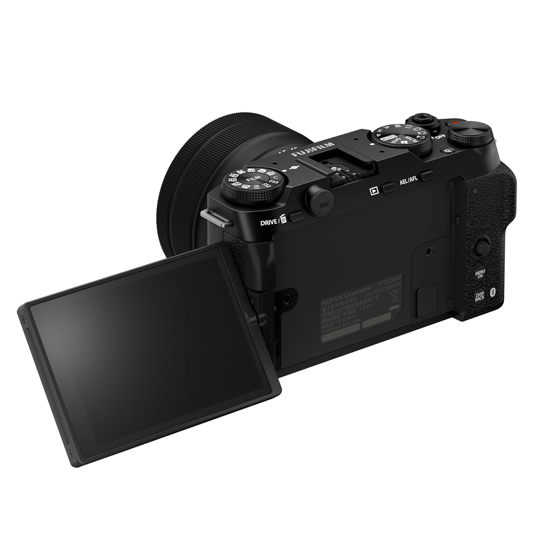 FUJIFILM X-M5 Mirrorless Camera | 26.1MP X-Trans Sensor Kit | XC15-45mm OIS PZ Lens | 2.1 Pounds