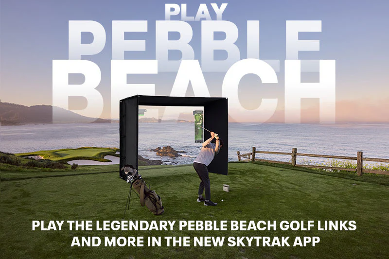 SKYTRAK ST+ Golf Simulator | Ultimate Studio Package