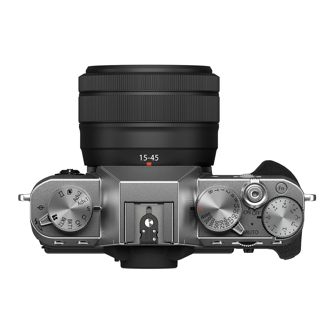 FUJIFILM X-T30 II Mirrorless Camera | 26.1MP Sensor & 4K Video | XC 15-45mm Lens | 378 Grams
