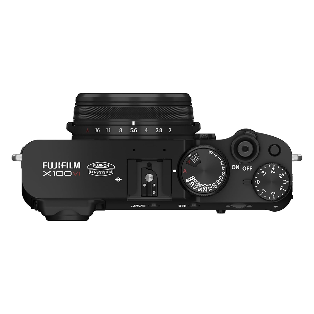 FUJIFILM X100VI Digital Camera | New 40.2MP Sensor & 6-Stop IBIS | Built-in 23mmF2 Lens