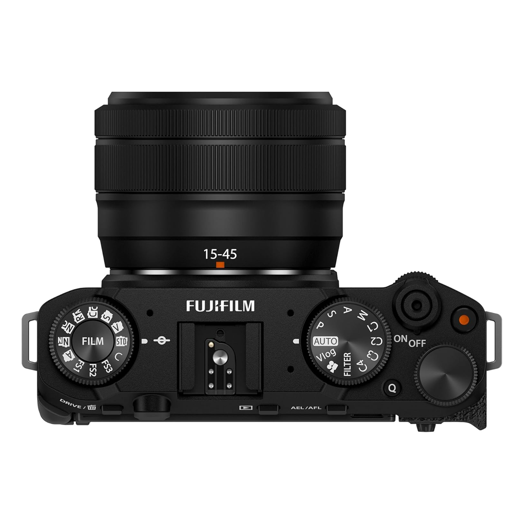 FUJIFILM X-M5 Mirrorless Camera | 26.1MP X-Trans Sensor Kit | XC15-45mm OIS PZ Lens | 2.1 Pounds
