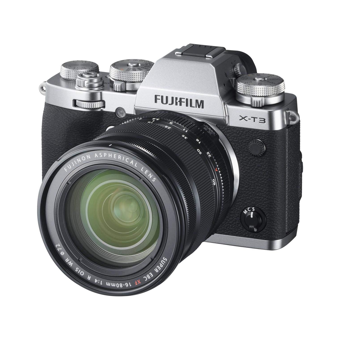 FUJIFILM X-T3 Mirrorless Camera | 26.1MP X-Trans IV Sensor | XF16-80mm WR Lens Kit | 979 Grams
