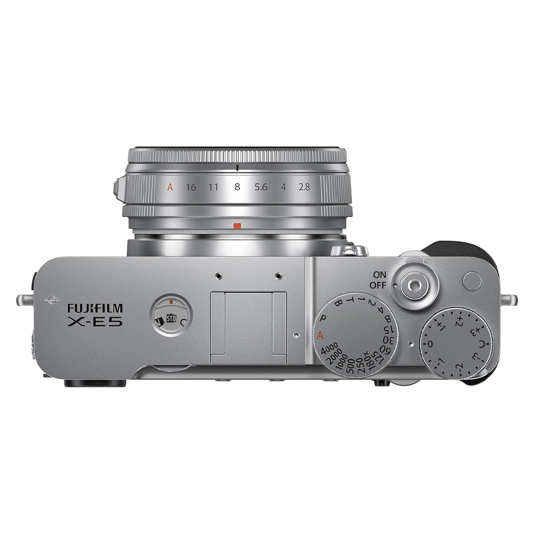 FUJIFILM X-E5 Mirrorless Camera | 40.2MP Sensor & 7-Stop IBIS Kit | XF23mmF2.8 Lens | 2 Pounds