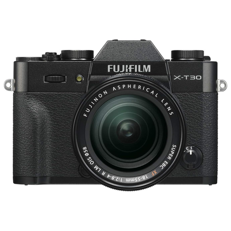 FUJIFILM X-T30 Mirrorless Camera | 26.1MP X-Trans Sensor Kit | XF18-55mm F2.8-4.0 Lens | 383 Grams