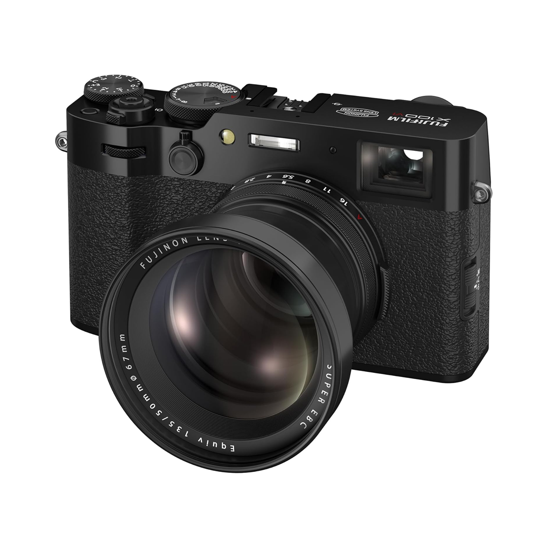 FUJIFILM X100VI Digital Camera | New 40.2MP Sensor & 6-Stop IBIS | Built-in 23mmF2 Lens