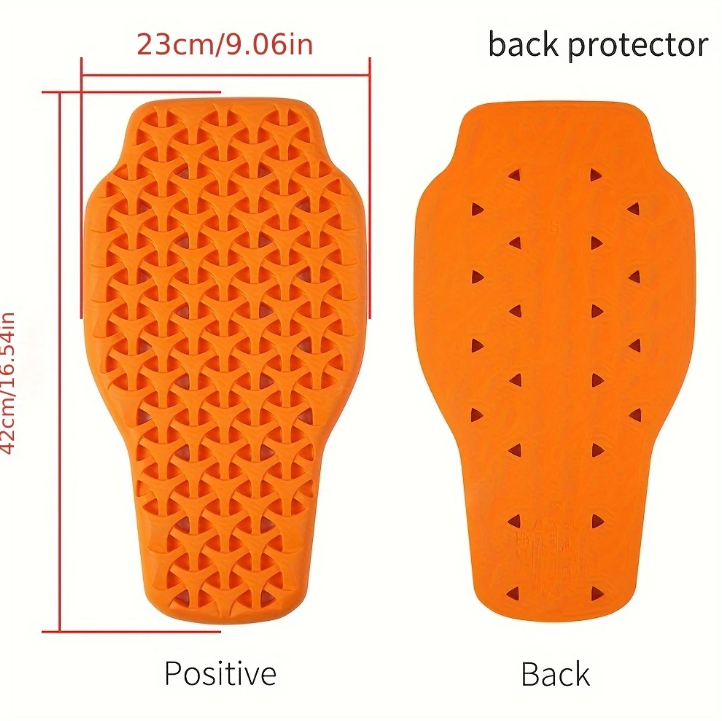 Protection dorsale orange