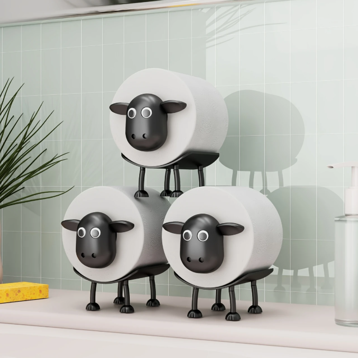 Porte-Papier Toilette Mouton 3D Mignon
