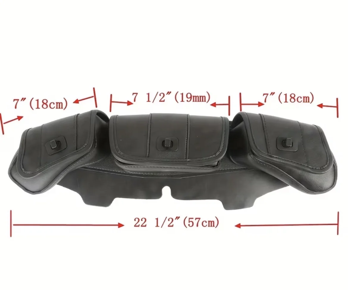 Sac de parebrise à 3 poches