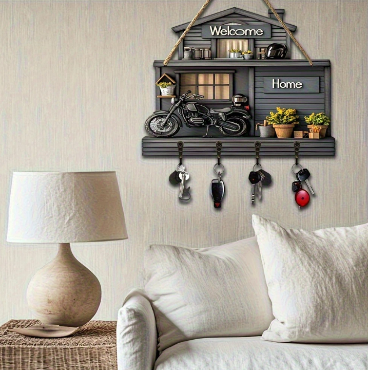 Plaque de bienvenue - Moto