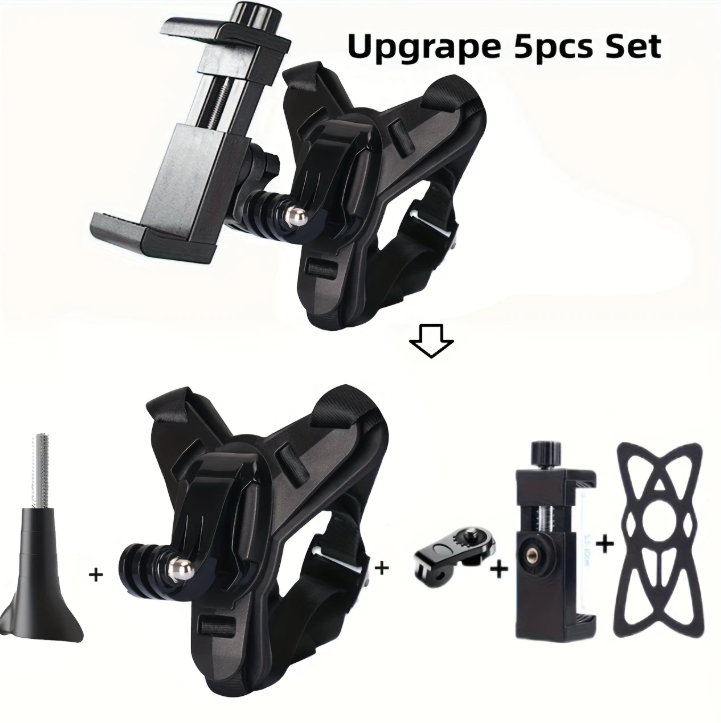 Support de Casque de Moto pour Téléphones & Caméras