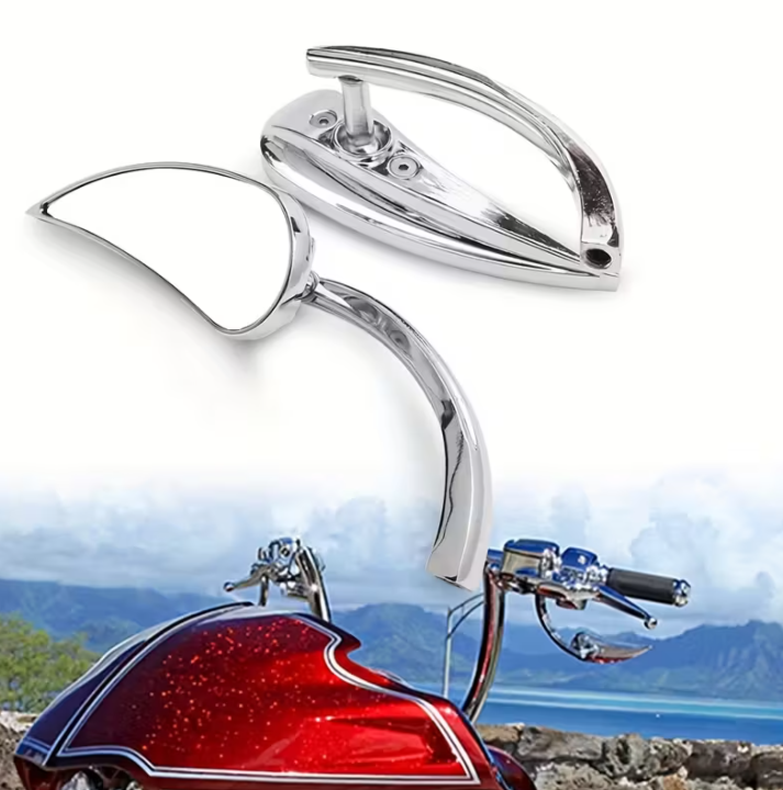 Rétroviseurs fins [Argent]