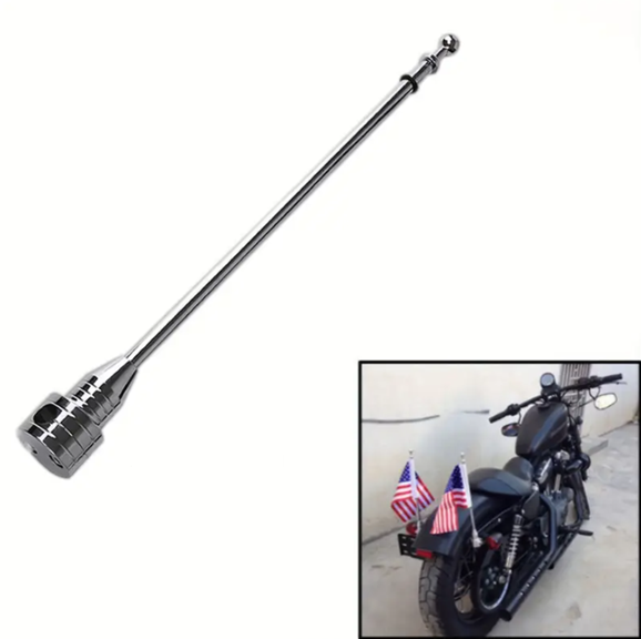 Porte drapeau V2 [Argent]