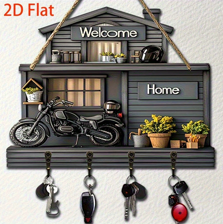 Plaque de bienvenue - Moto