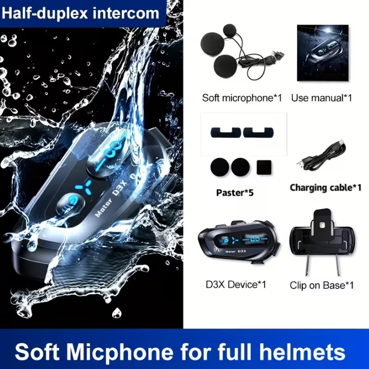 Casque Bluetooth & Intercom