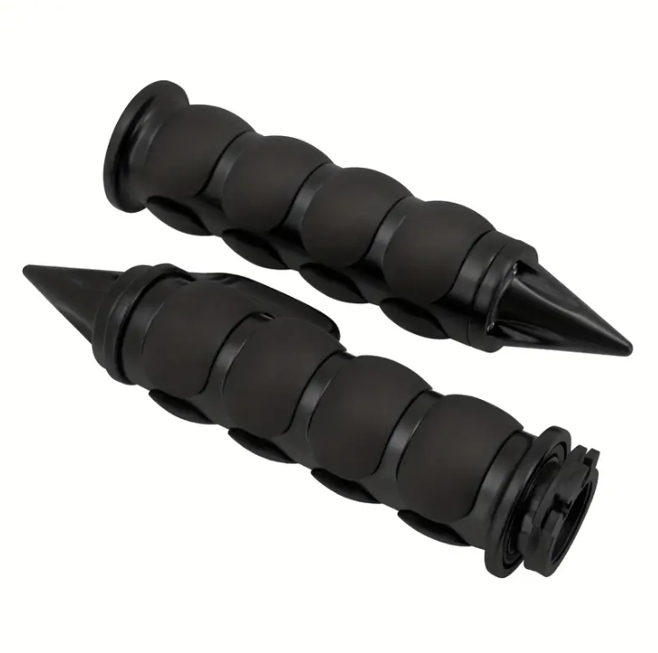 Poignées de guidon vintage noires - 25mm [noir]