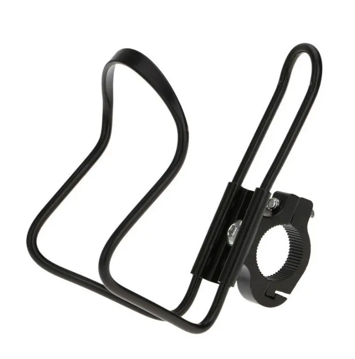 Support de bouteille d'eau en alliage d'aluminium [Noir]