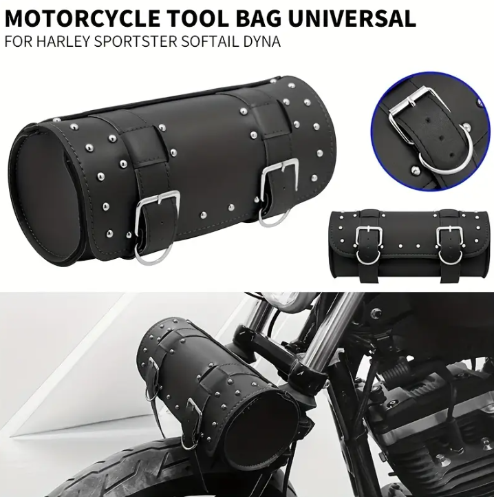 Sac à outil cylindrique 30cm [Noir]